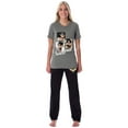 thumbnail image 5 of DC Womens' Comic Wonder Woman Sleep Pajama Set Crewneck Shirt and Pants, 5 of 5