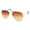 Brown Red, variant on grinderPUNCH Retro Classic Aviators Colorful Gradient Sunglasses