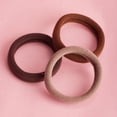 thumbnail image 6 of Goody ComfortFlex Brown Ouchless No-Slip Hair Elastics for Thick Hair, 8 Count, Ponytail Holder, 6 of 9