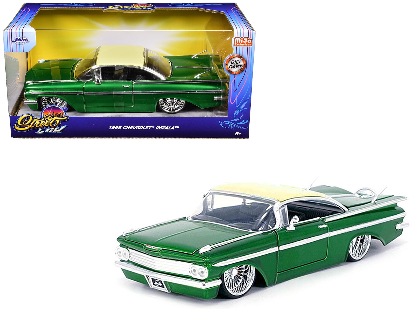 Jada 33607 1-24 Diecast Series 1964 Chevrolet Impala Dark Street