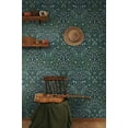 thumbnail image 4 of NextWall Victorian Garden Floral Peel and Stick Wallpaper (Lunar Rock & Clay), 4 of 7
