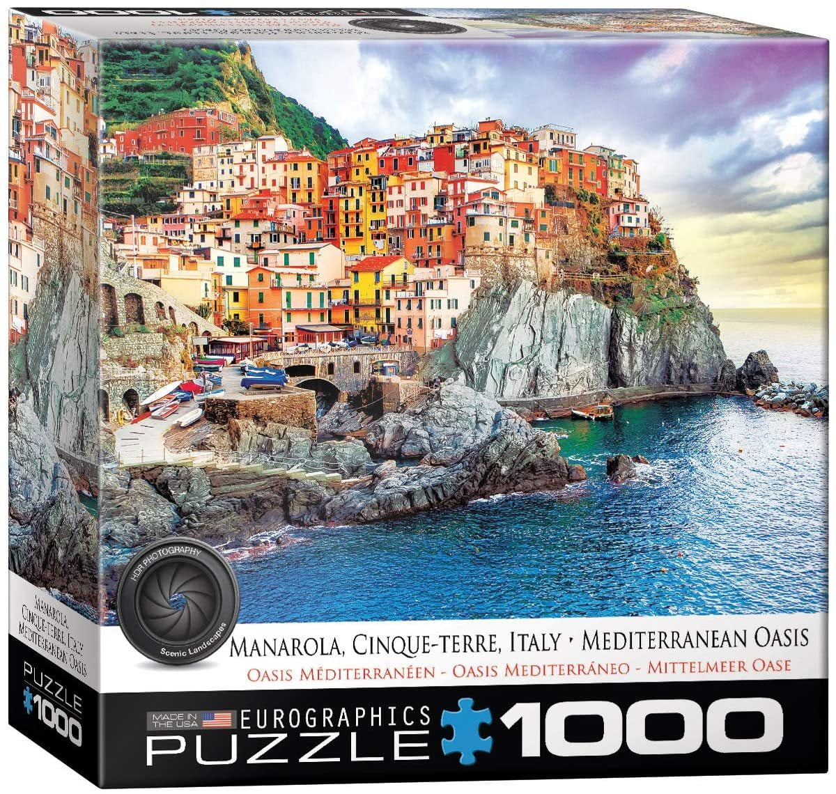 Italy" NEW Art Puzzle Jigsaw 1500 Pc Tiles Pieces "Cinque Terre