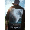 thumbnail image 3 of Niepce Inc Summer Black Tornado Artwork Men's Streetwear Graphic T-Shirt, 3 of 7