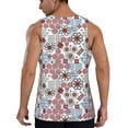 thumbnail image 3 of Gaeub Abstract Floral Men's Athletic Tank Top, Workout Sleeveless Shirts, Running Tank Tops for Gym, Running, Training - Medium, 3 of 9