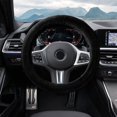 thumbnail image 5 of Tgbvmt Winter Plush 38cm Steering Wheel Cover for Cars, 15 Inch, Non-Slip Comfort, Fashionable Design, Durable Protection for Cold Weather, Enhanced Grip, Easy Installation and Long-lasting, 5 of 6