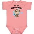 thumbnail image 3 of Inktastic I'm the Little Cousin-monkey-blu Boys Baby Bodysuit, 3 of 5