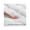 thumbnail image 3 of Thick 600GSM Cooling Quilted Mattress Topper with Deep Pocket 8-21", Breathable Noiseless Protector, Machine Washable for All Beds, Extra Thick Support, 3 of 13