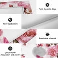 thumbnail image 5 of Pink Roses Outdoor Rug 4x6 Ft, Non Slip Washable Area Rug, Spring Floral Elegant Pastoral Butterfly Patio Rugs Carpet Runner, Large Floor Mat for Indoor/Outdoor Deck Porch Camping, 5 of 8