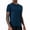 #03 Blue 【Mix & Match: Choose Your Favorites】, variant on Men's Ice Silk T-Shirt Quick Dry | Performance Tee Moisture Wicking | Crewneck Short Sleeve Athletic Fit Pullover | Breathable Nylon Spandex | Summer Fitness Running | Zenithor,Black L