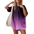 thumbnail image 1 of Wyzesi Maternity Jumpsuit Long Sleeve Ribbed Women Gradient Print Short Sleeve Jumpsuit Short Loose Backless Jumpsuits Rompers Long Sleeve Jumpsuit for Women Casual Womens Jumpsuits Dressy, 1 of 7