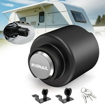 Upgraded Trailer Lock, Fits 2-5/16 Inch Coupler Heavy Duty Anti-Theft Trailer Hitch Lock, Accessories for RV/Boat/Trailer/Pickup