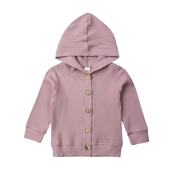 suanret Newborn Infant Toddler Baby Girl Knitted Clothes Hooded