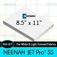 thumbnail image 2 of Neenah JET-PRO Soft Stretch Digital Transfer Paper 8.5"x11" FREE SHIPPING, 2 of 2