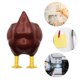 thumbnail image 2 of Imanes De Refrigerador Imán de nevera con trasero de pollo, decoración navideña de resina para nevera (rojo 1 ud.) Hugtrwg Libre de BPA, 2 of 7