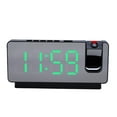 thumbnail image 4 of Reloj con espejo Digital Injueey con pantalla Led para dormitorio luz verde, 4 of 6
