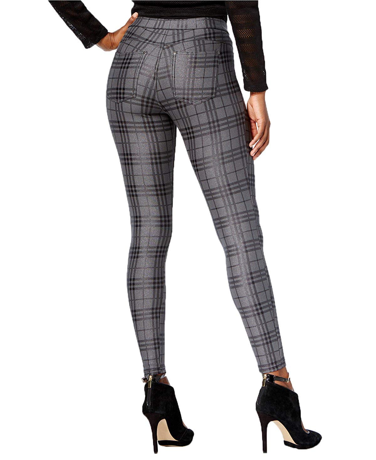 hue plaid leggings