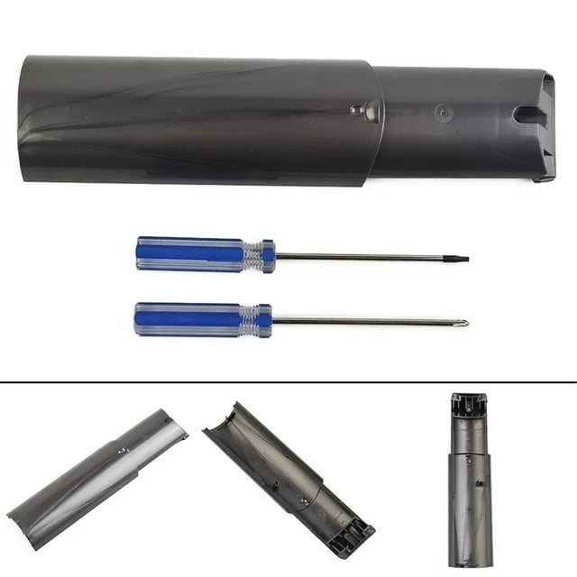 1 Pieza de Repuesto para el Depósito de Polvo con 2 Destornilladores para Aspiradoras para V10, V11, SV12 y SV14. Herramientas de Limpieza para el Depósito de Polvo.