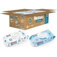 thumbnail image 1 of Huggies Pure Care Baby Wipes, Box of 640 Wipes (8 packs of 80 wipes each), 1 of 7