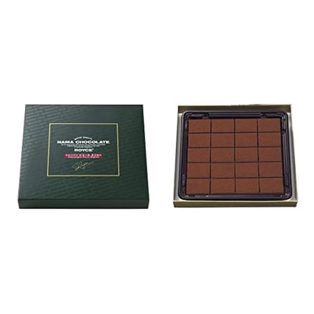 ROYCE' Nama Chocolate "Champagne Pierre Mignon" - Chocolate Lightly Infused with Champagne | Gourmet Snack for Gifting & Indulging | Japanese Chocolate from Hokkaido (20 Pieces of Chocolate)