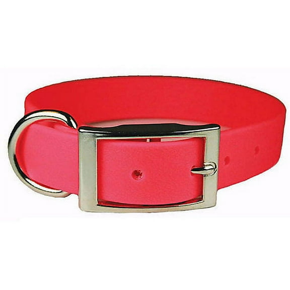 Zeta Poly Vinyl Coated Dog Collar 24 inch Pink