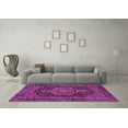 thumbnail image 3 of Ahgly Company Indoor Round Persian Purple Traditional Area Rugs, 8' Round, 3 of 4
