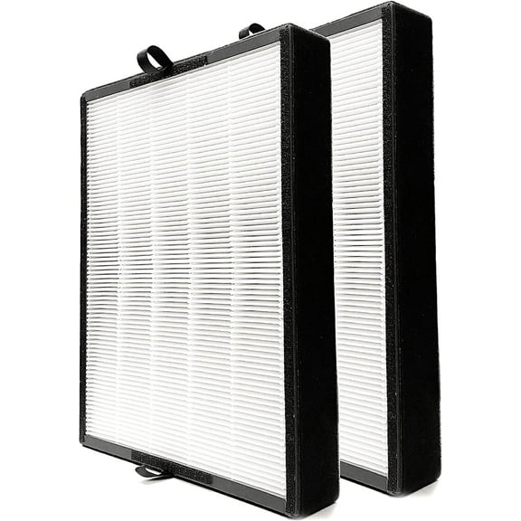 Nispira True HEPA Filter Replacement Compatible with breathe 45i Flex Air purifier. Compared to Part B4-Odor, 2 Packs