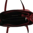 thumbnail image 6 of MKF Collection Aurelia Women's Tote Bag, Crocodile Vegan Leather Handbag Purse by Mia K - Wine, 6 of 7