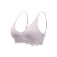 thumbnail image 4 of hotojiny Deep V Neck Bras for Women No Underwire Push Up Bras Wireless Seamless Bralettes Everyday Sleep T Shirt Bras, 4 of 5