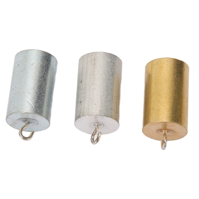 Juego de cilindros de metal cobre hierro aluminio alta precisión 3 piezas bloques de densidad de metal para enseñanza ANGGREK Otros