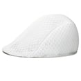 thumbnail image 2 of Mesh Newsboy Cap Mesh Breathable Summer Cap Adjustable Newsboy Beret Cap Cabbie Flat Cap, 2 of 4