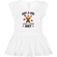 thumbnail image 3 of Inktastic Artist Just A Girl Who Loves Art Girls Baby Dress, 3 of 5