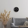 thumbnail image 2 of NEXTIME WALL CLOCK CLASSIC - SILVER/BLACK, 2 of 8
