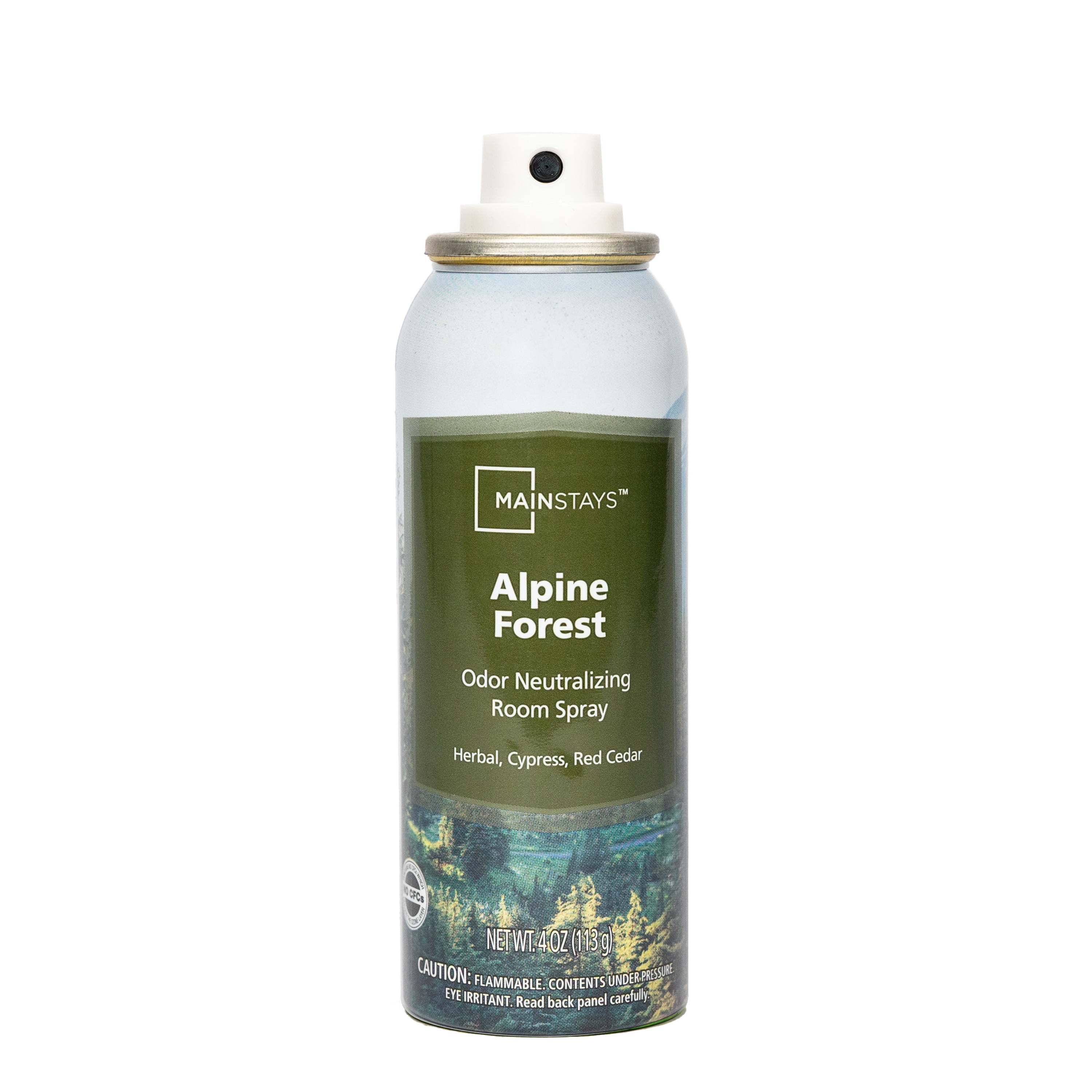Mainstays Odor Neutralizing Room Spray, Alpine Forest Fragranced Air Freshner, 4 oz.