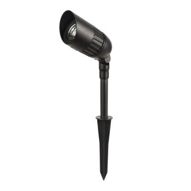 Fusion Products 113941 250 Lumens Black Metal & Plastic Glass Spotlight