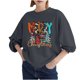 thumbnail image 1 of Sudadera Para Mujer, Sudaderas de Otoño, Blusa Holgada de Manga Larga Con Cuello Redondo A La Moda, Camisetas Con Estampado Navideño Odeerbi ODB150920, 1 of 5