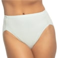 thumbnail image 4 of Felina Womens 6 Pack Super Stretch Cotton Hi-Cut Briefs (US, Alpha, Small, Regular, Regular, Cool Neutrals), 4 of 9