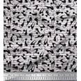 thumbnail image 1 of Soimoi Rayon Fabric Stripe & Cat Animal Print Fabric by The Yard 42 Inch Wide, 1 of 3