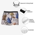 thumbnail image 3 of Honeii Antique Vintage Teapot Coffee Grinder Men's Underwear Boxer Briefs Pack, ComfortSoft Boxer Brief for Men, Moisture-Wicking Breathable-Medium, 3 of 5