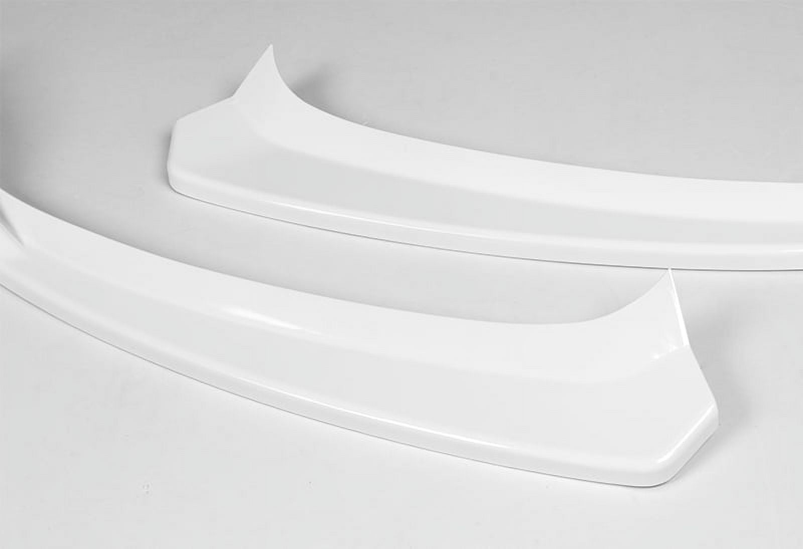 Stay Tuned Performance For 15-18 Mercedes W205 C180 C250 C300 Painted White Front Bumper Body Lip 3PCS