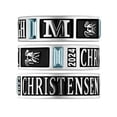 thumbnail image 7 of Order Now for 2025 Graduation, Freestyle Women's' Sterling Silver Class Ring, Personalized, High School or College Graduation, 7 of 7