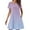 Purple—Clearance, variant on Women's Summer Gradient Mini Dress Casual Short Sleeve Crew Neck T-shirt Dress Fashion Loose Flowy Beach Vacation Sundress with Pockets White L