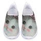 thumbnail image 1 of Zapatos para mujer, lindos zapatos planos sin cordones con estampado 3D de gato negro, zapatos transpirables para mujer para primavera/otoño, zapatos suaves antideslizantes, 1 of 5
