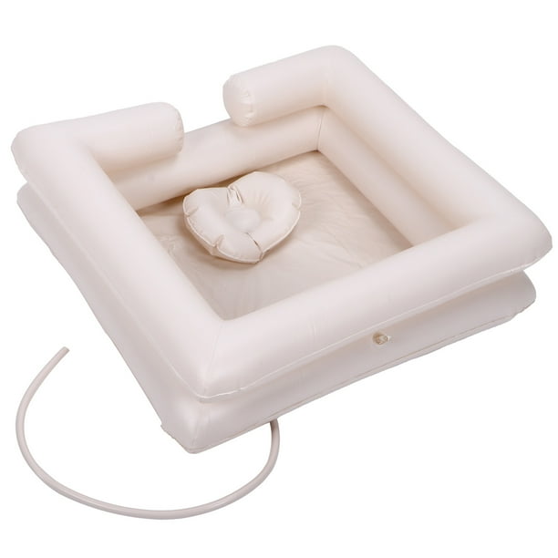 Shampoo Tray,PVC Portable Inflatable Shampoo Inflatable Shampoo Basin