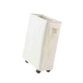 thumbnail image 4 of Cesto de ropa con ruedas para dormitorio de guardería universitaria Beige, 4 of 9