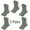 5 Pairs - Green, variant on 5 Pairs Men's Wool Loop Socks, Winter Warm Thick Socks, Men's Outdoor Home Casual Socks fits all sizes 8-12