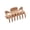 Beige, variant on Parcelona French Classic 3" Medium Celluloid Covered Spring Hair Claw Clip (Black)