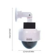 thumbnail image 5 of Dome Dummy Fake Security CCTV Camera Simulation Monitors with LED Blinking Light, Outdoor Indoor Waterproof, 5 of 7