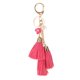 thumbnail image 1 of Colgante de mariposa con de diamante para niñas, bolsa de regalo ostentosa, decoración, colgante, llavero rojo Hugo Llavero de cuero de imitación de la borla colgante, 1 of 7