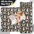 thumbnail image 4 of White Poodle Dog Hawaiian Floral Toddler Nap Mats for Kids Preschool,Sleeping Mat Bag or Kids,Toddler Sleeping Bag,Toddler Nap Mat or Daycare, 4 of 6