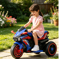 thumbnail image 6 of HNH 12V Kids Motorcycle with Remote Control, Electric Dirt Bike, Powered Ride ons Toys with LED Lights, Bluetooth Music, 6 of 8